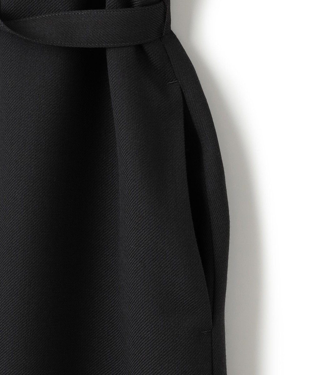 23区 L ポリエステルウール シャツワンピース 