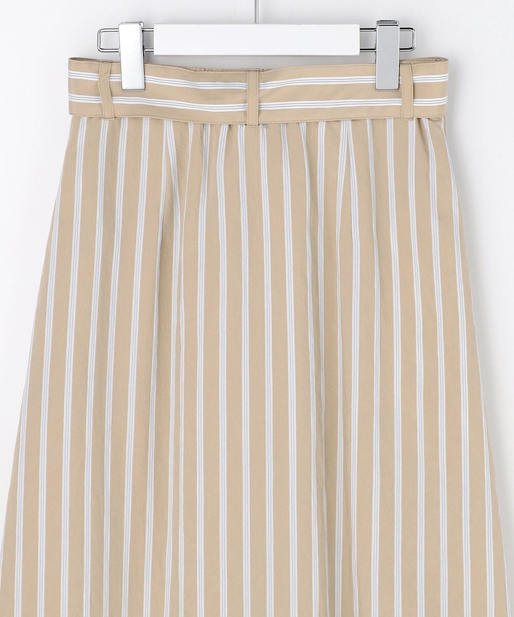 自由区 【SHIHOさん着用】ビスコースナイロンドビーストライプ スカート 