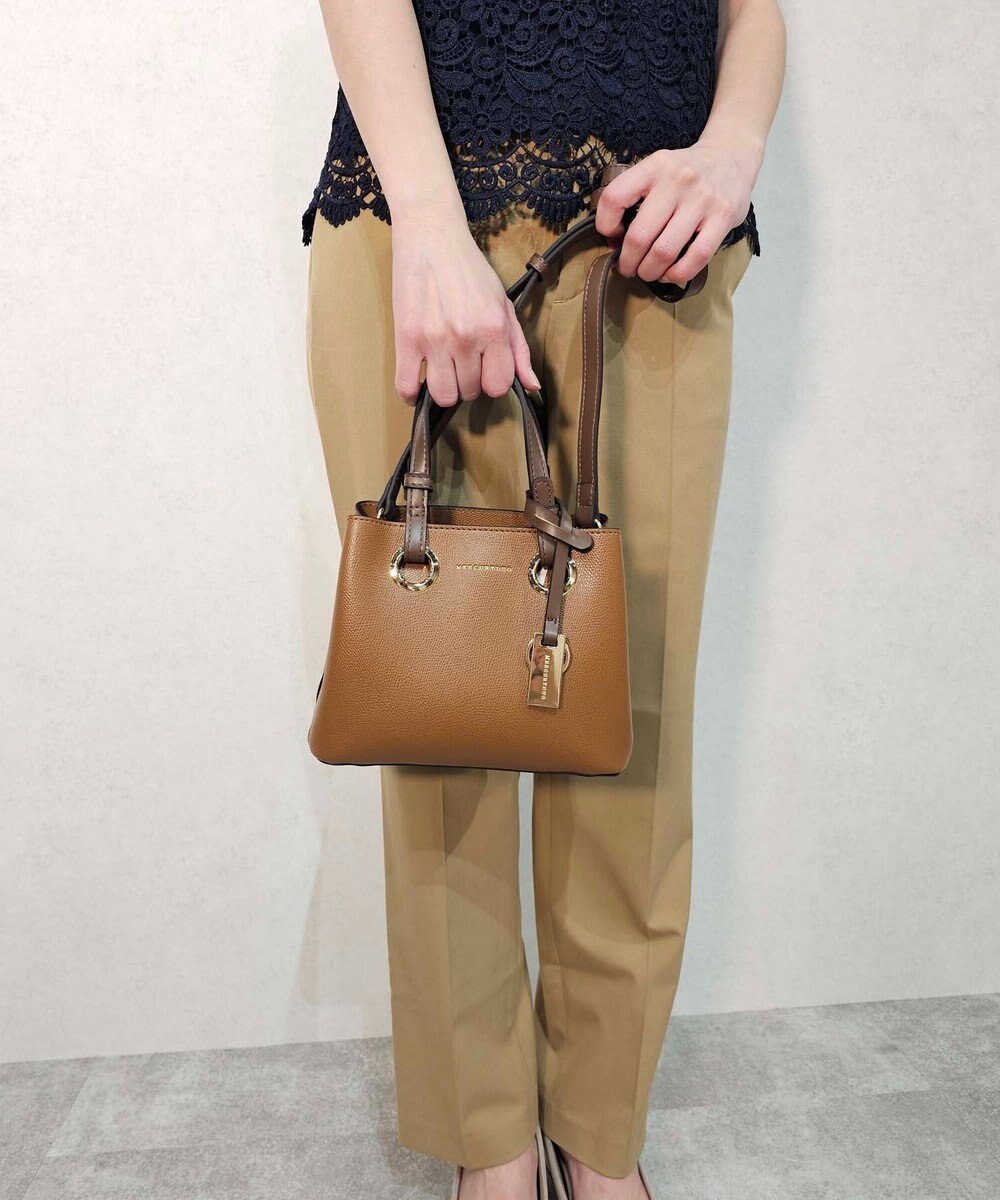 style code 【MERCURYDUO/マーキュリーデュオ】メタルアイレット　ミニショルダーバッグ、ハンドバッグ 