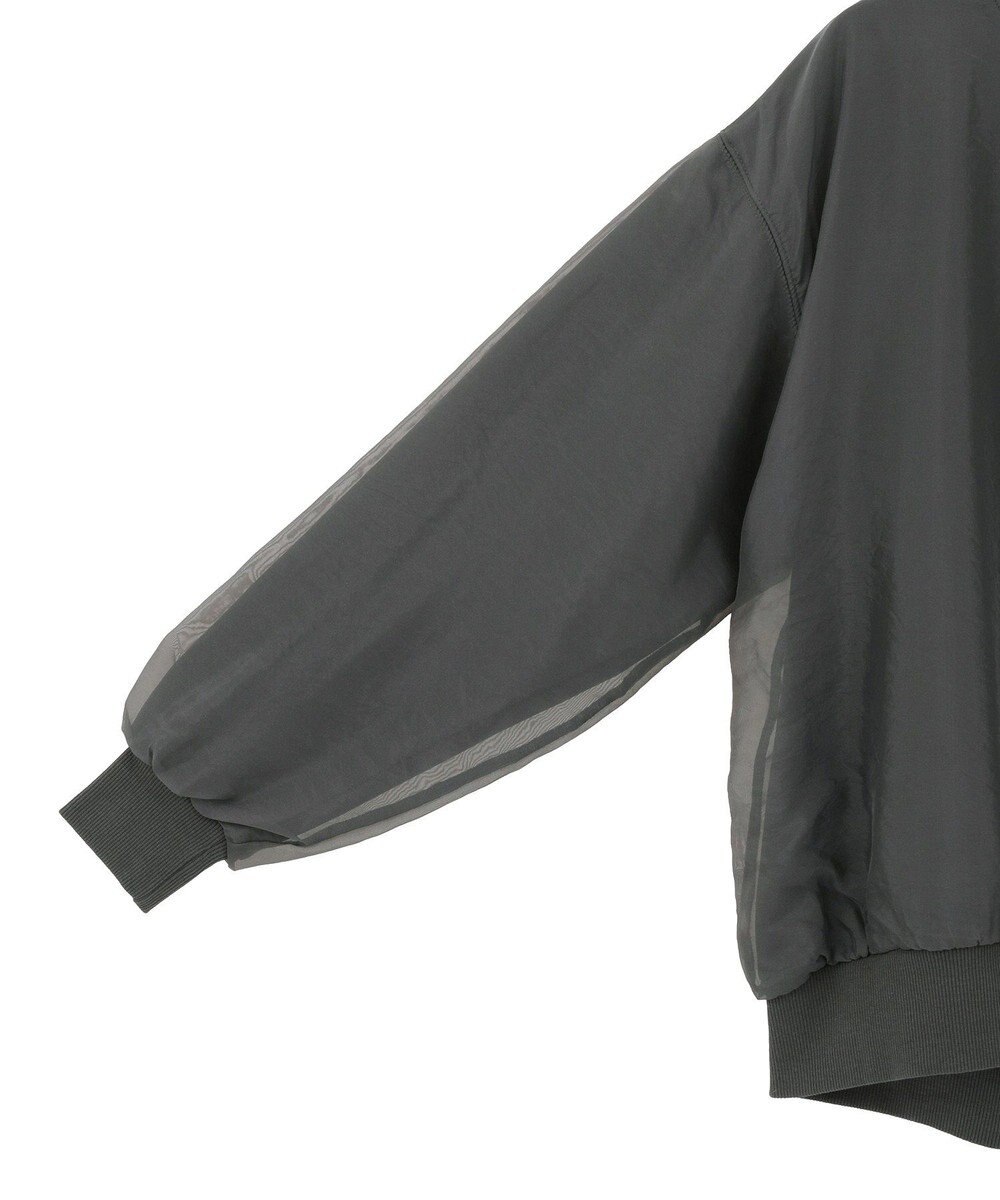 AMERICAN HOLIC オーガンジーレイヤードスウェットプルオーバー 