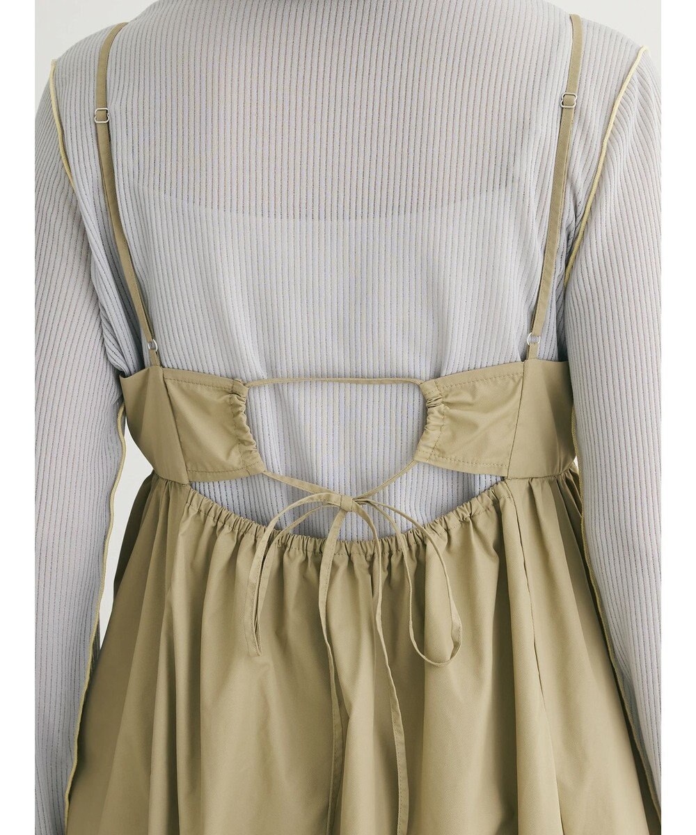 Green Parks ナイロンキャミワンピース 