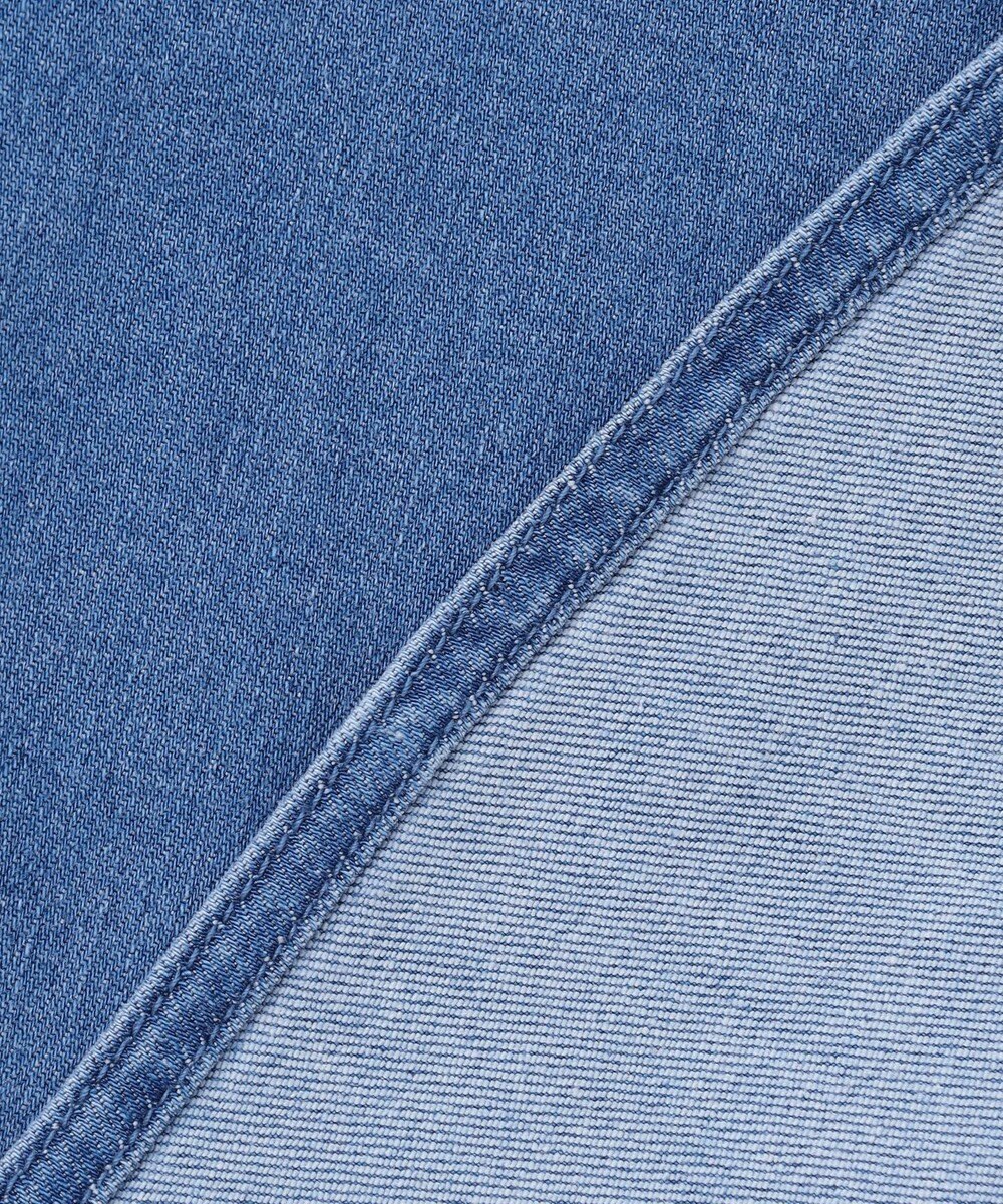 UNFILO 【野呂佳代さん着用】UNFILO DENIM light ノースリーブブラウス 