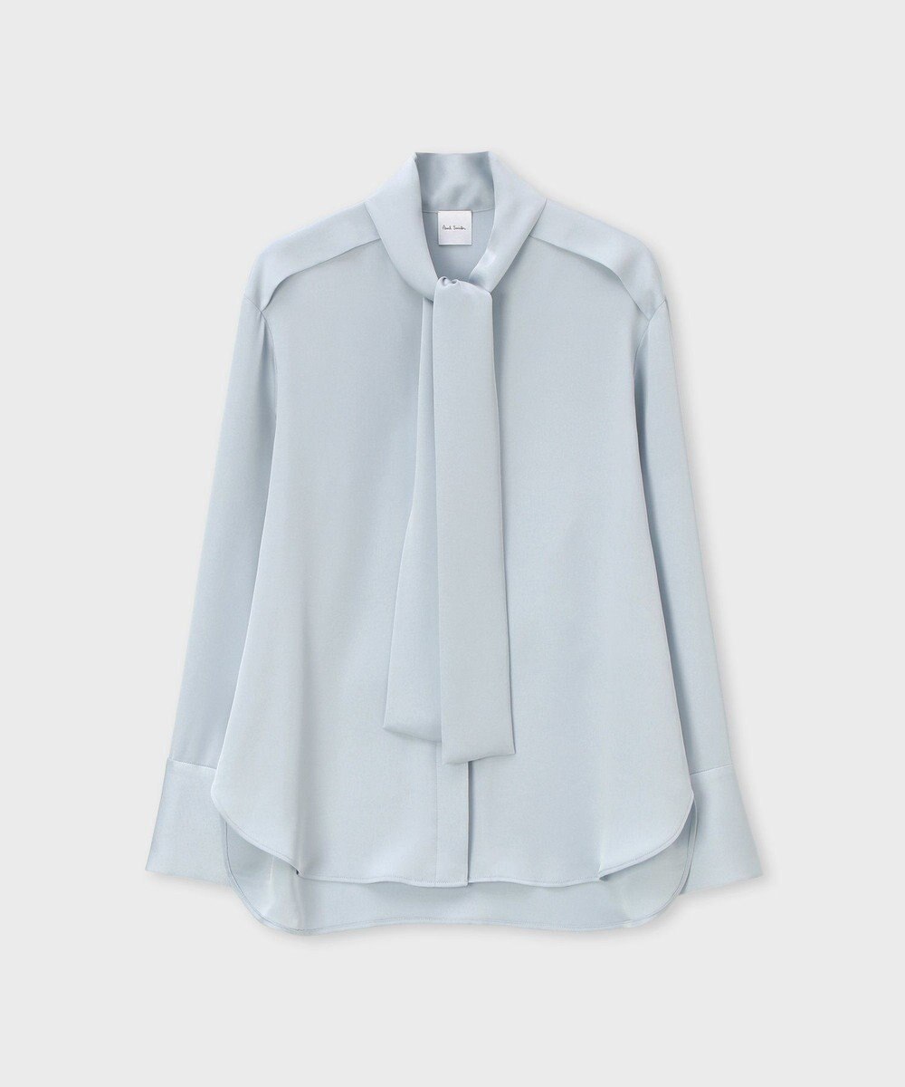 Paul Smith サテン ボウタイ ブラウス 