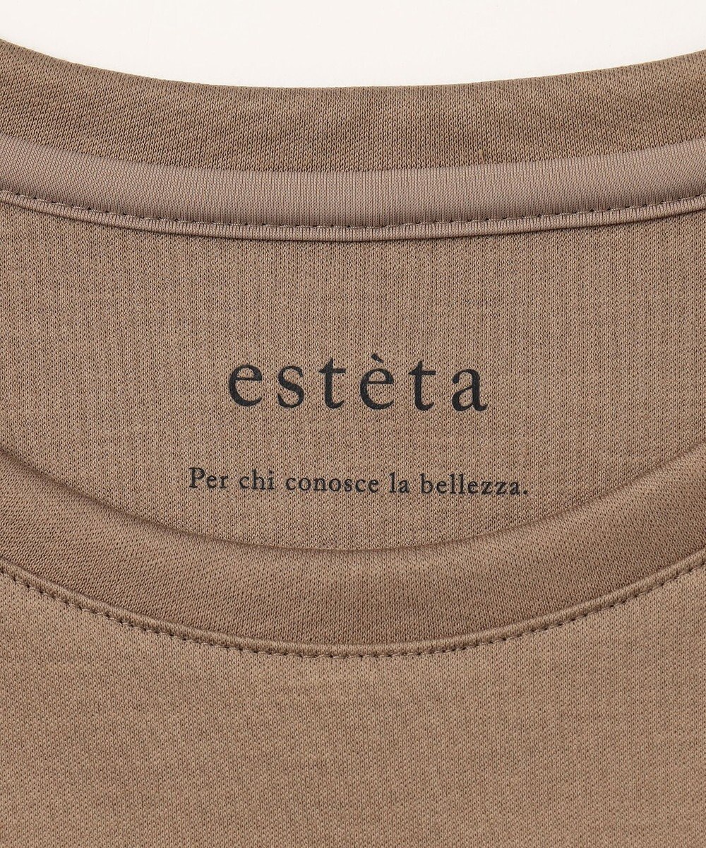 23区 【エステータ】スーピマコットン プレミアムジャージー 半袖Tシャツ 