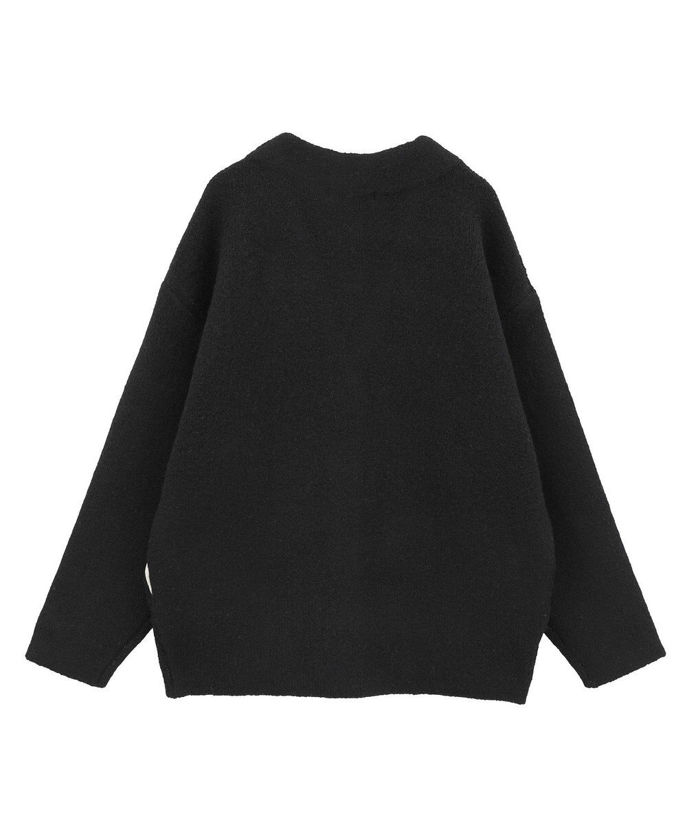 AMERICAN HOLIC ＶネックＷフェイスニットカーディガン 