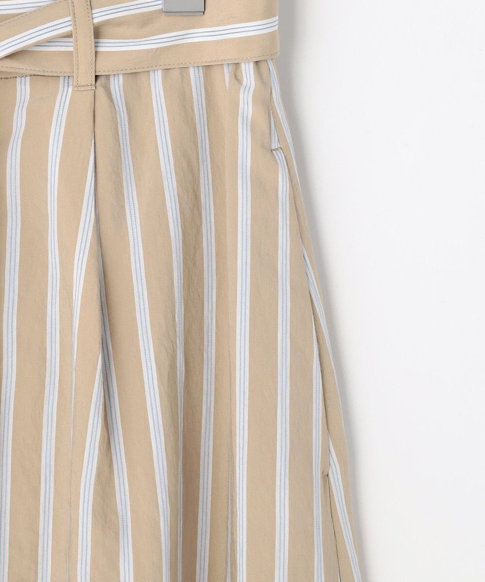 自由区 【SHIHOさん着用】ビスコースナイロンドビーストライプ スカート 