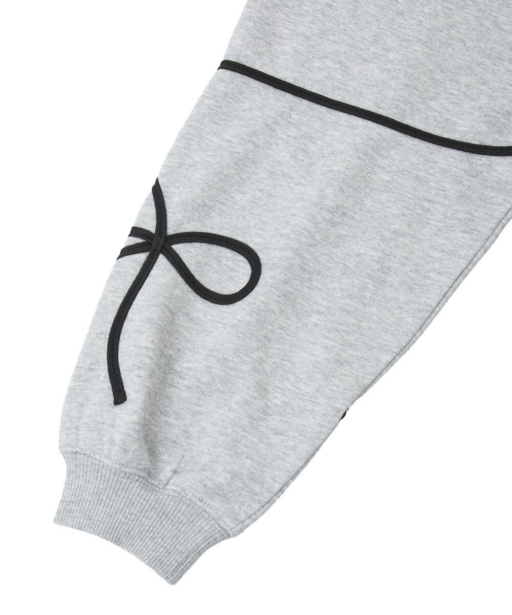 Green Parks ・ｓｗｉｎｇ　ｂｙ　リボンコード刺繍スウェット 