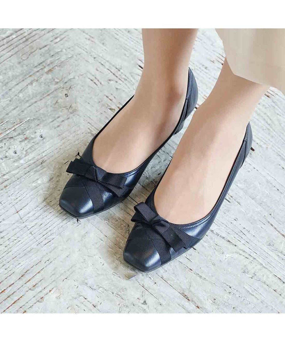 Riz raffinee <Riz raffinee>【3E】グログランリボンパンプス 