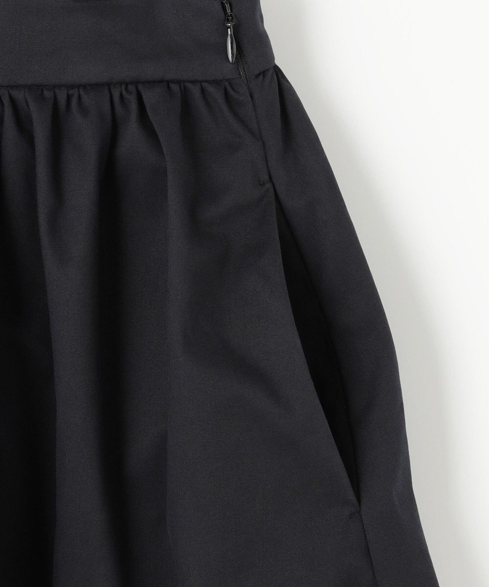 NAVE 【Nave・otona MUSE別注/接触冷感/UVケア/洗える】バックサテンフレアスカート 