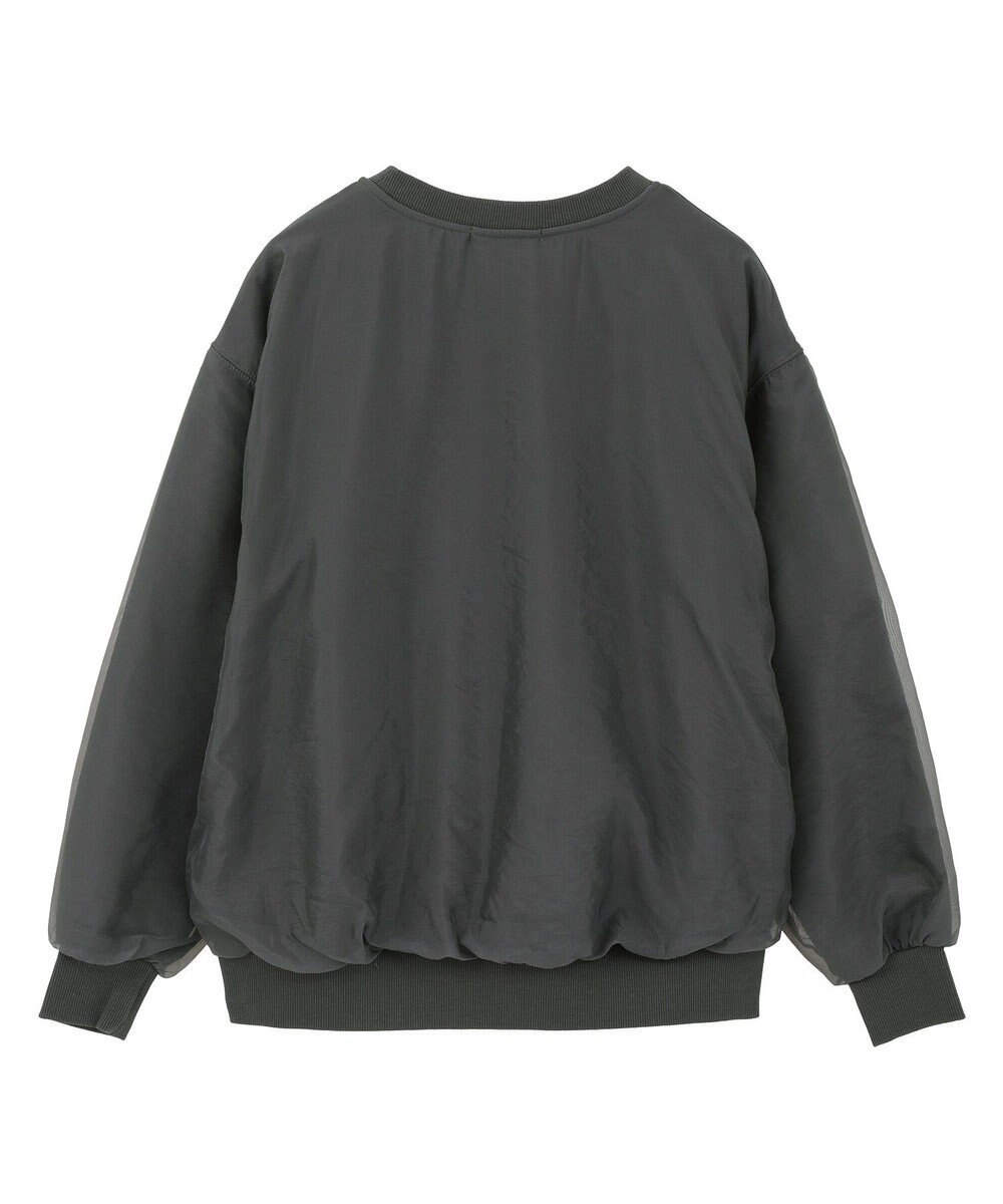 AMERICAN HOLIC オーガンジーレイヤードスウェットプルオーバー 