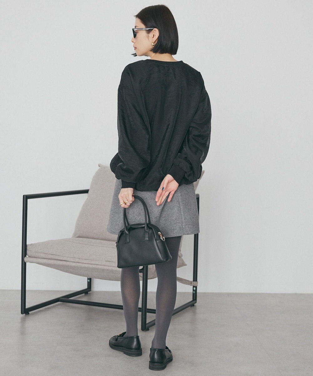 AMERICAN HOLIC オーガンジーレイヤードスウェットプルオーバー 