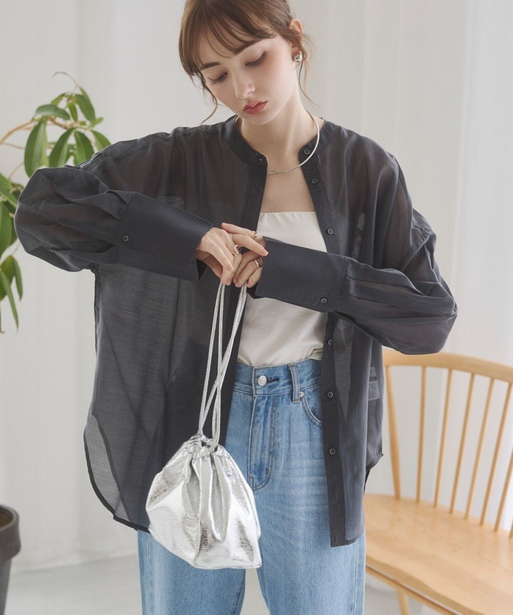 WEGO 【ANGIE VINTAGE】シアーシャツ 