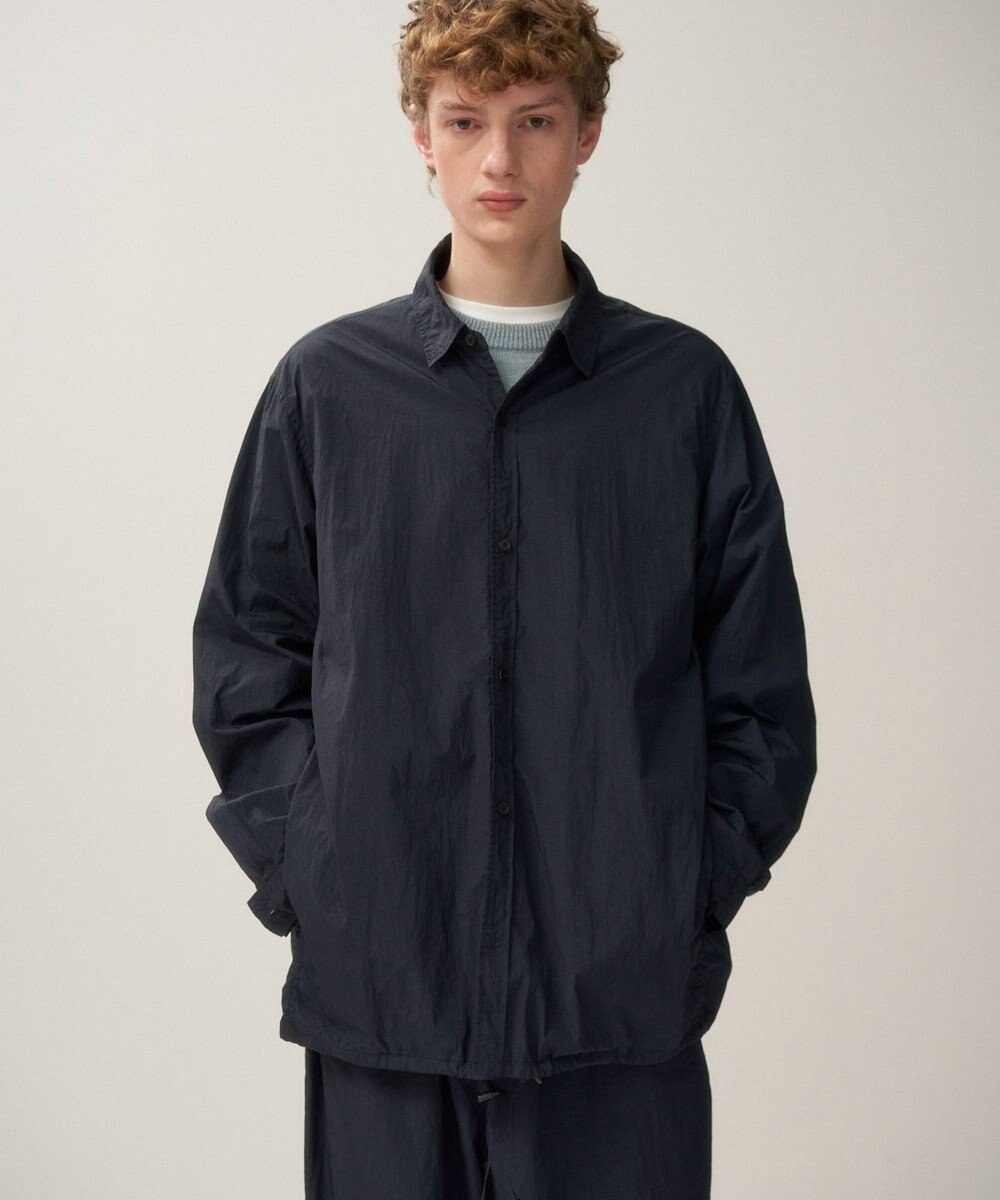 ATON HAND DYED NYLON | シャツ ジャケット ‐UNISEX 
