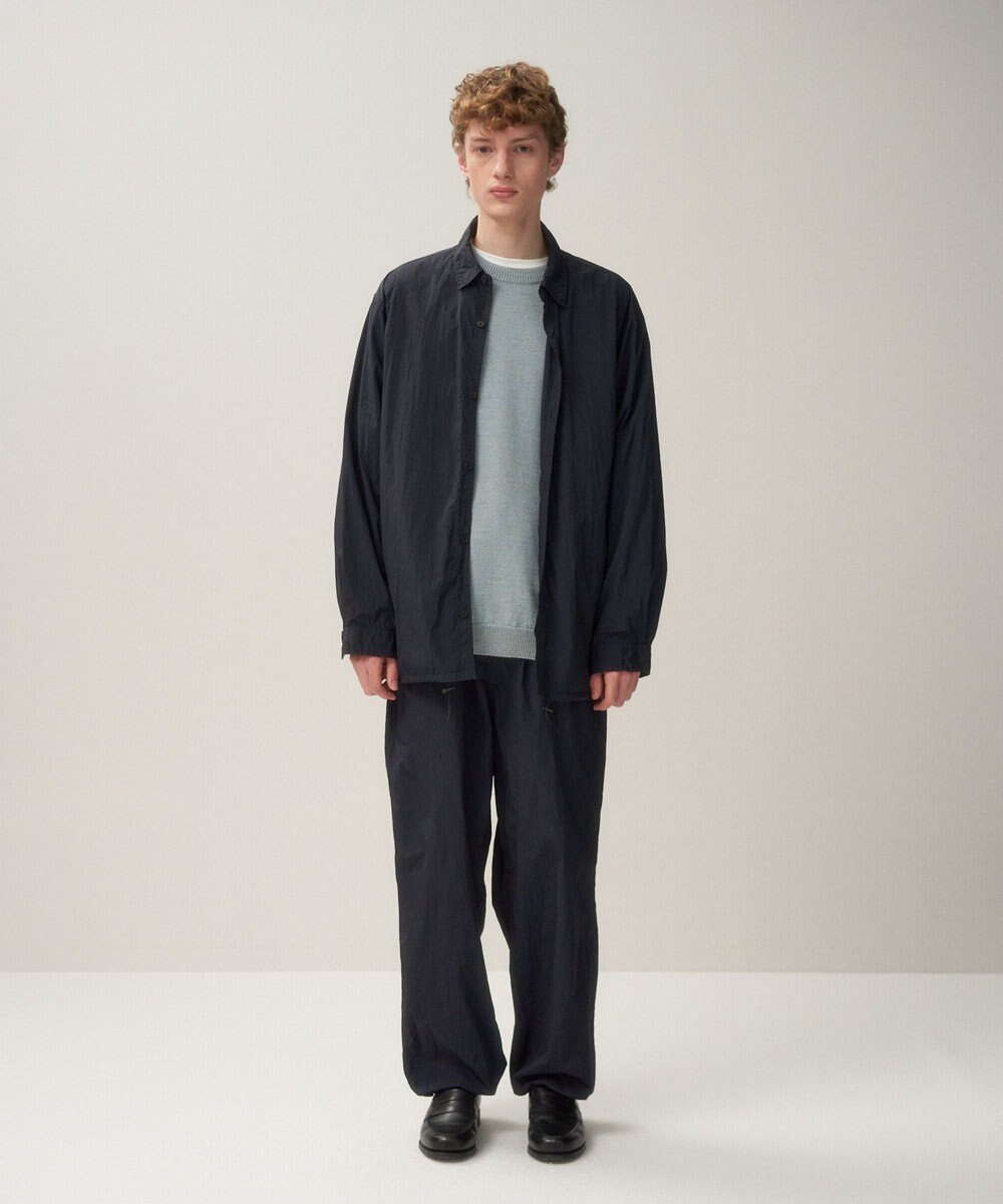 ATON HAND DYED NYLON | シャツ ジャケット ‐UNISEX 