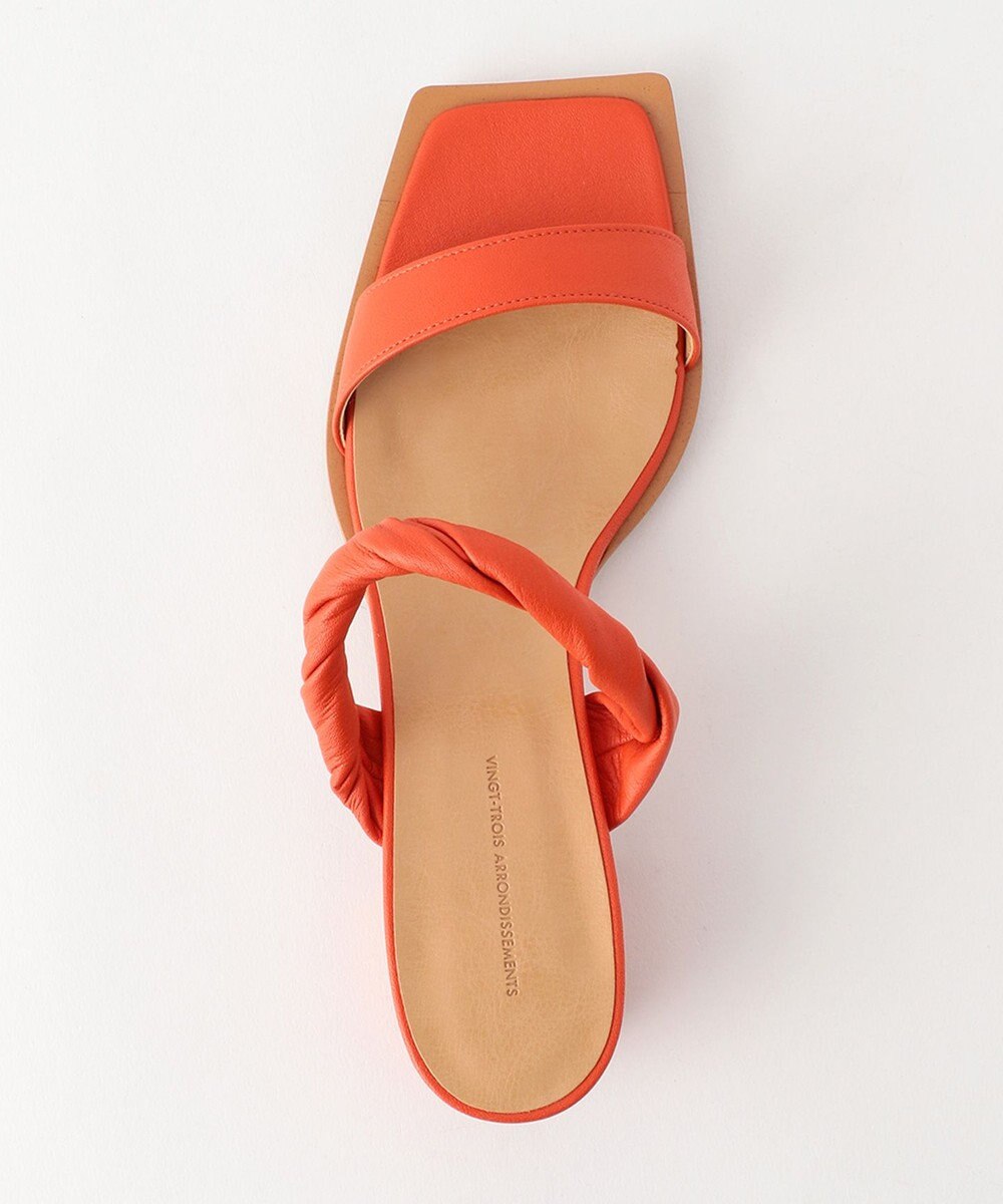 23区 【WEB限定】ツイスト ベルト サンダル 