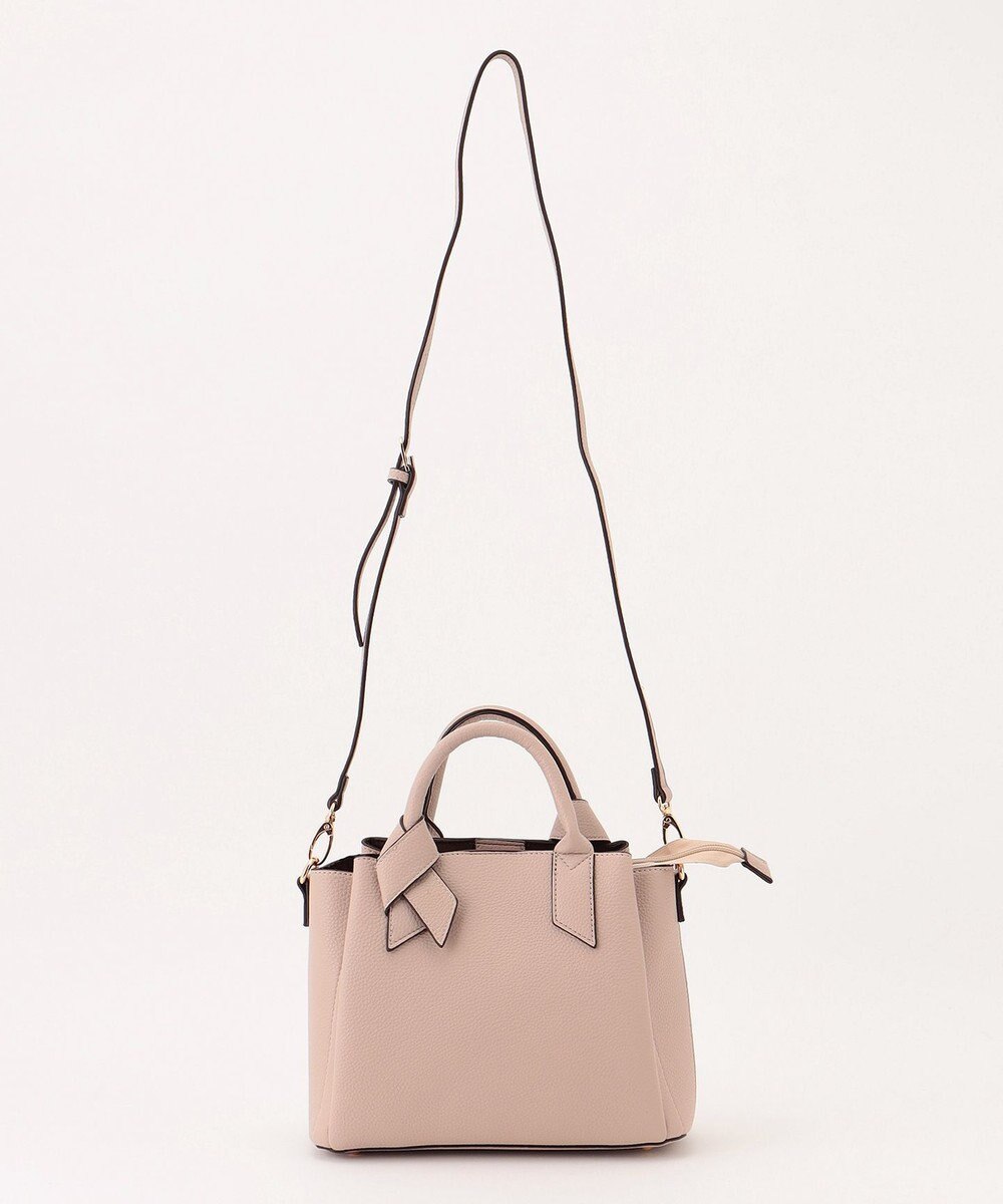 LA BAGAGERIE 【MONICA】リボンハンドルバッグ 