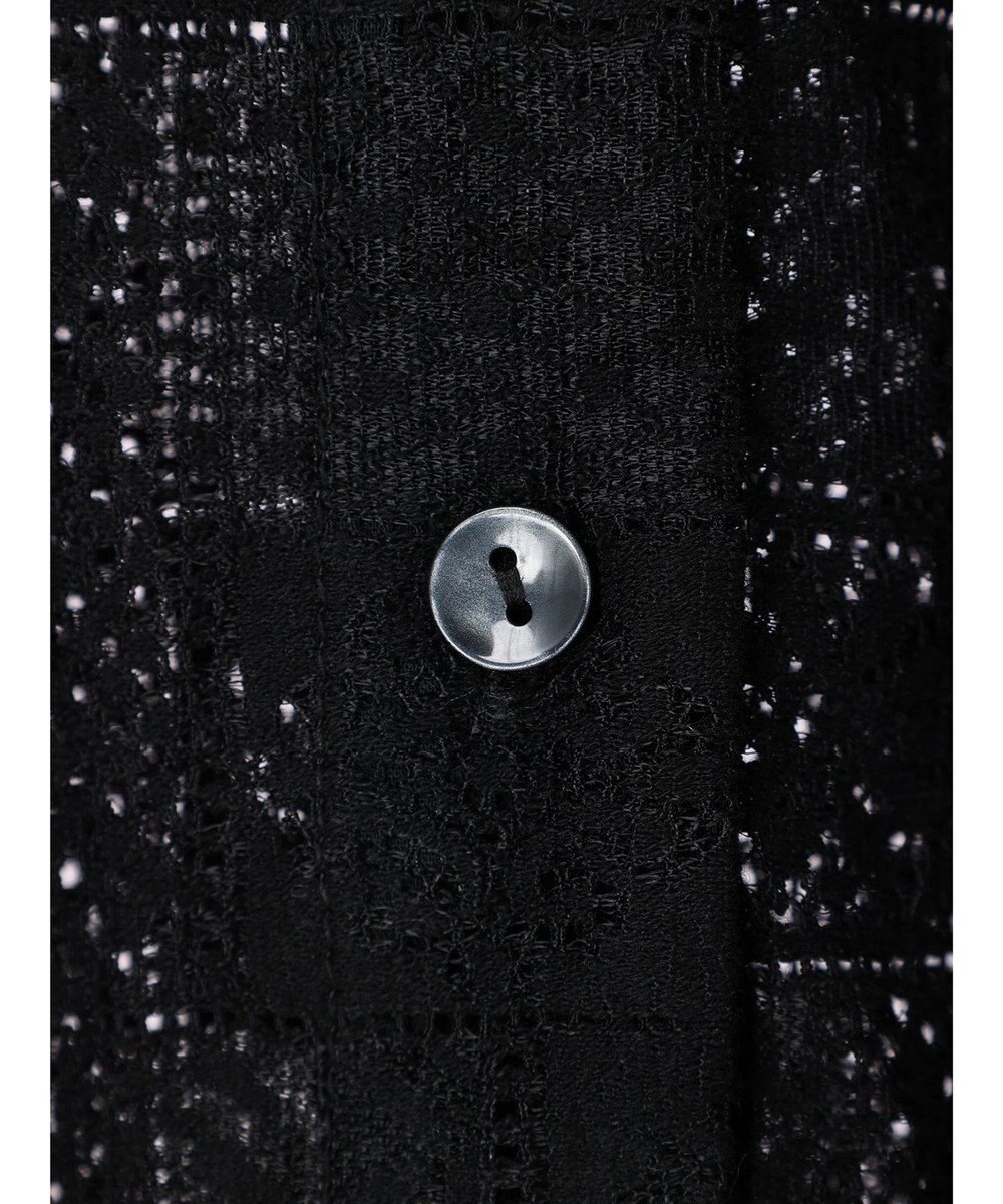 Green Parks 総レースシャツ 