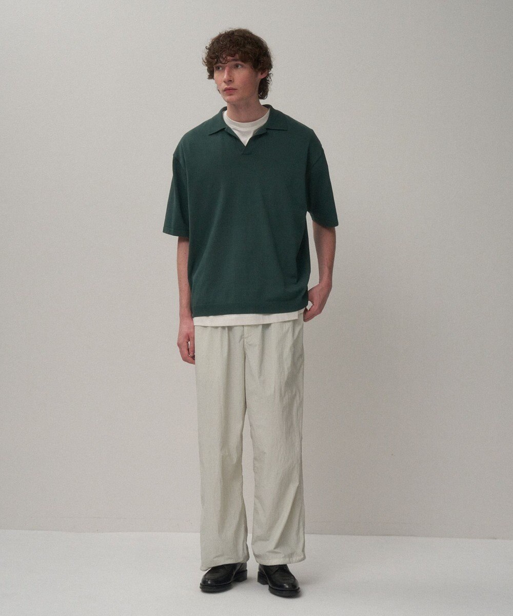 ATON FINE ICE COTTON | スキッパーポロセーター - UNISEX 