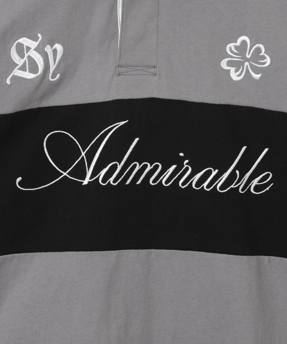 WEGO グラフィックラガーシャツ 