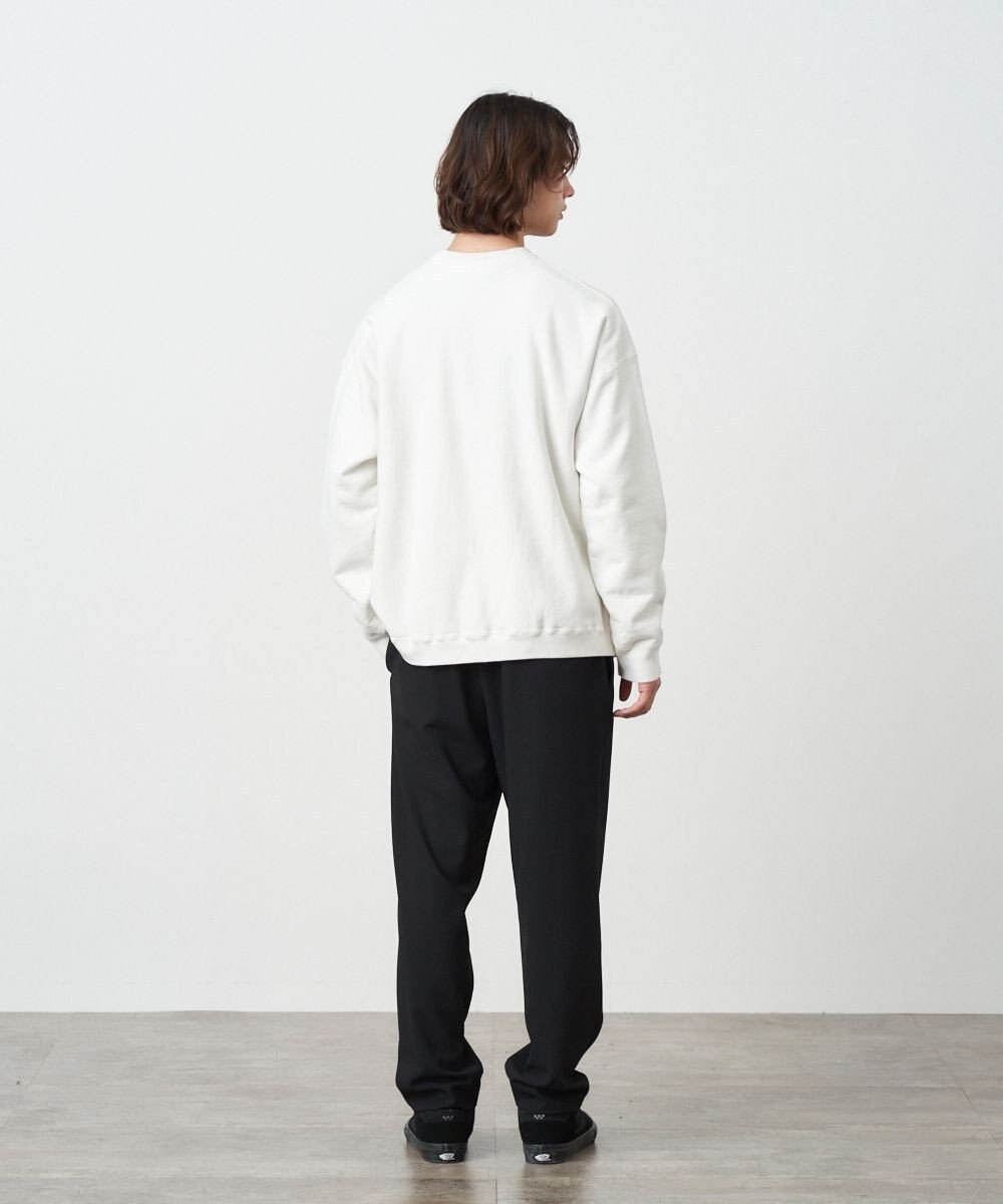 ATON WOOL OXFORD | テーパードイージーパンツ - UNISEX 