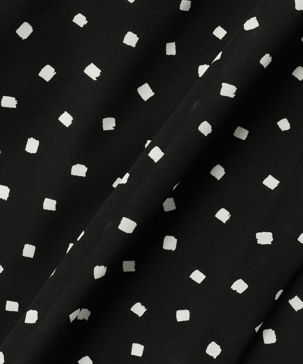 TOCCA 【八木アリサさん着用】【消臭】PROMISE RIBBON ROSETTE ドット柄ドレス 