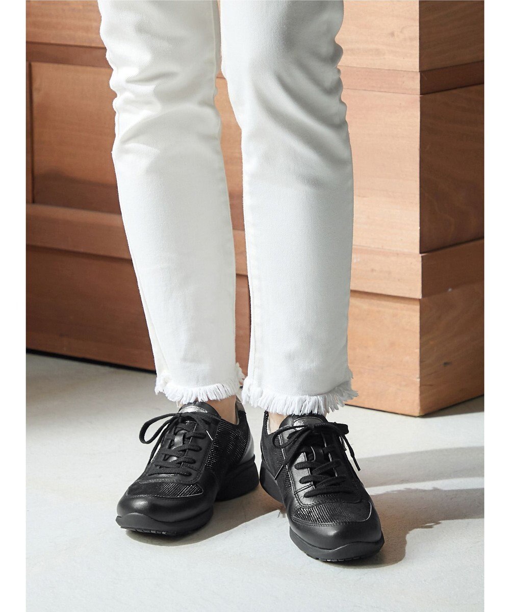 ASICS WALKING ペダラ スニーカー ジップ レディース 2E 