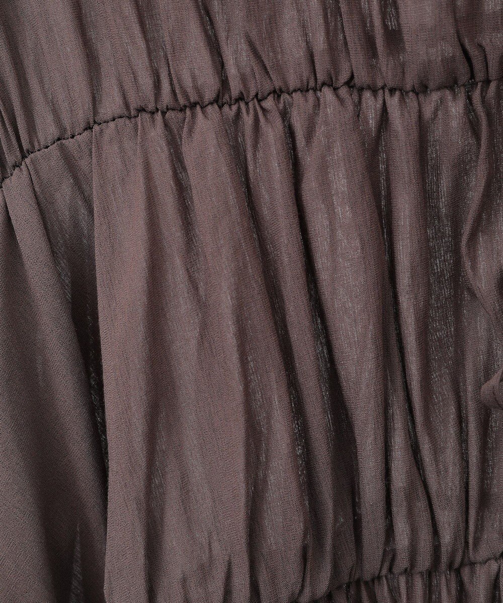 YECCA VECCA リボンデザインシアーブラウス 