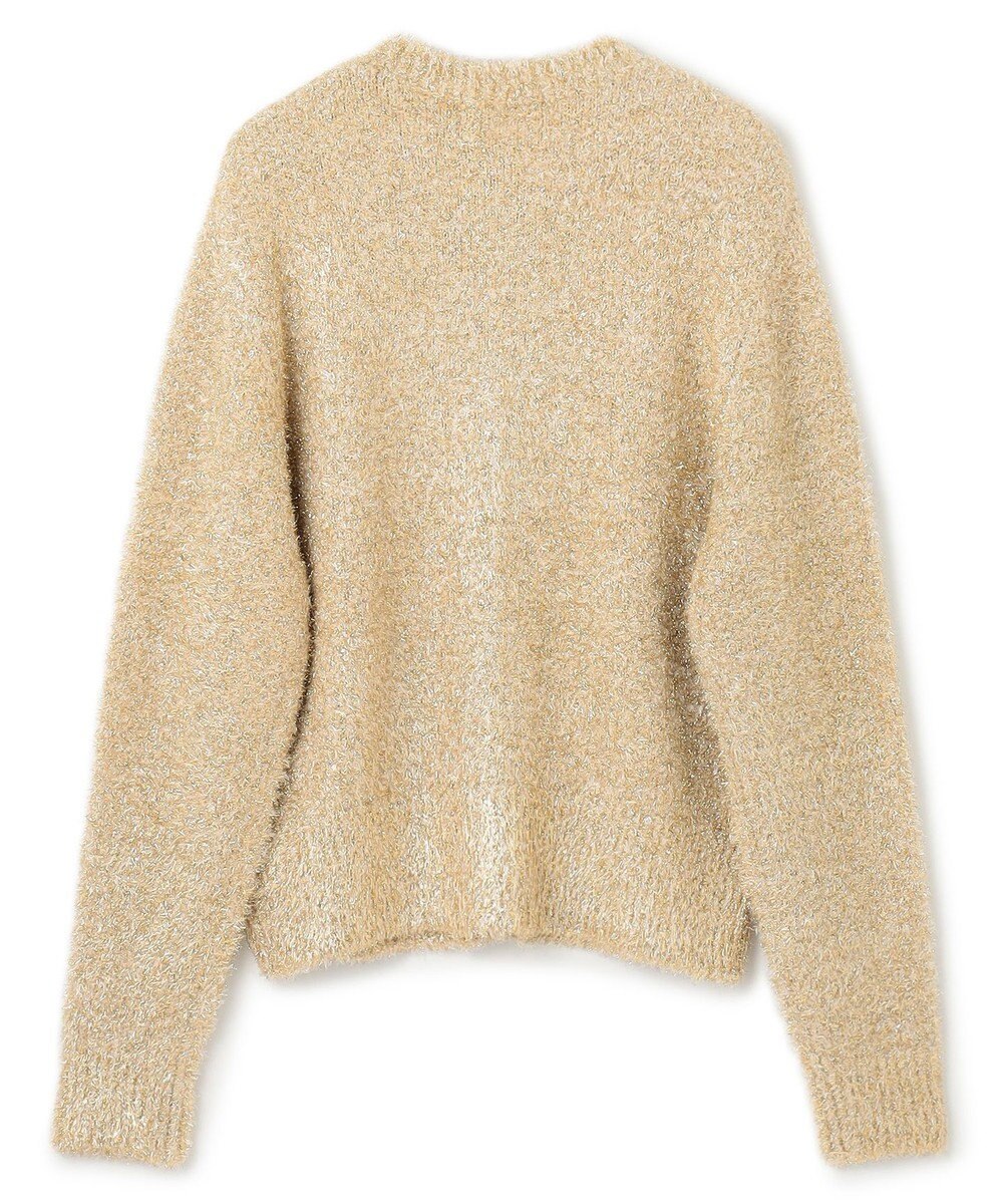 BEIGE， 【洗える】MARRONNIERS / ラメテープヤーンカーディガン 