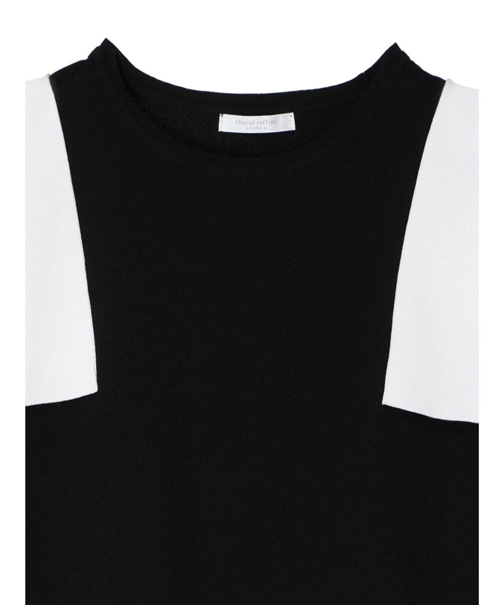 Green Parks ミラノリブノースリーブニットプルオーバー 