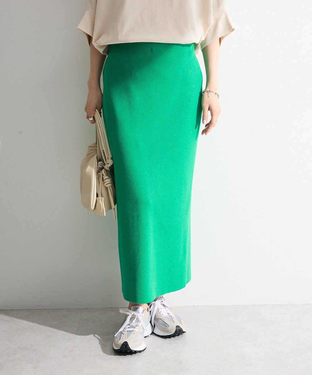 Green Parks ニットタイトスカート 