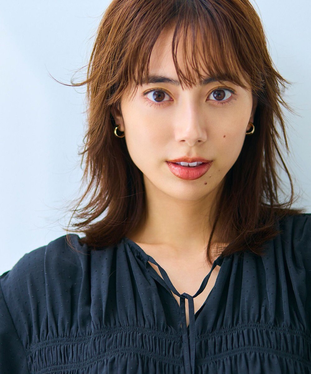 UNFILO ドビーデシン ブラウス 