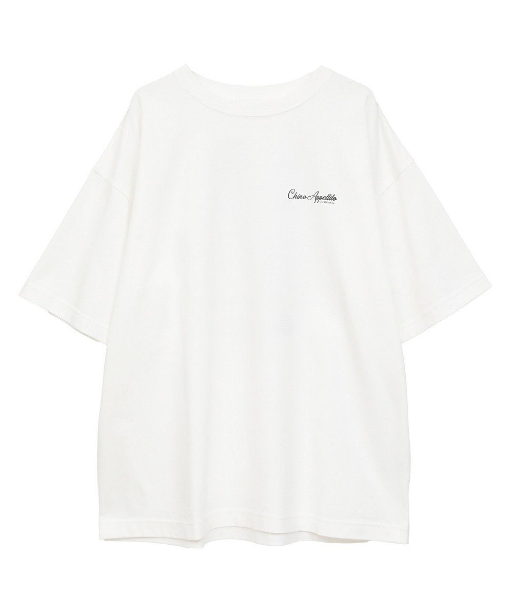 AMERICAN HOLIC ワントーンロゴプリントTシャツ 