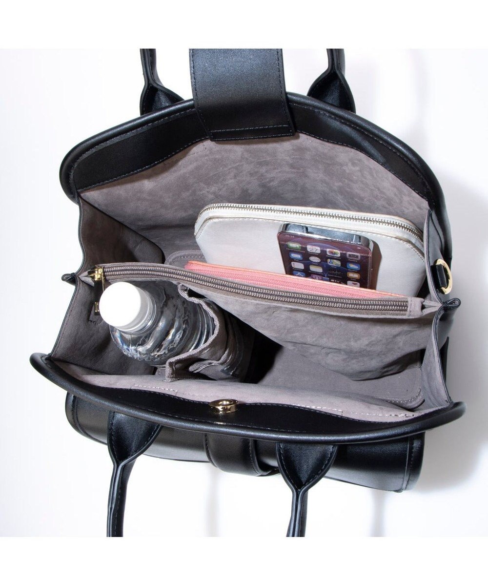 UNBILLION カシュカシュ cachecache / ベルトフラップ2wayパーテーショントート 