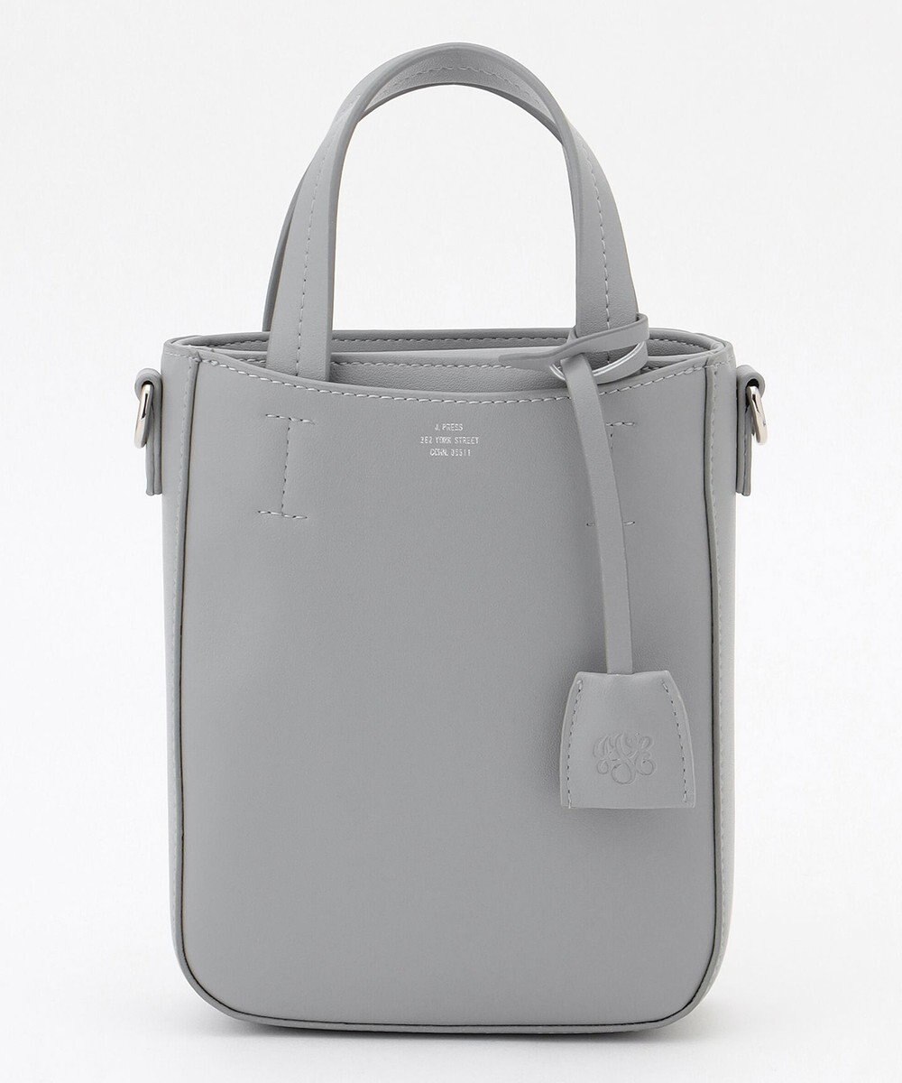 J.PRESS LADIES 【2way】スプリットレザー ナノポシェット バッグ 