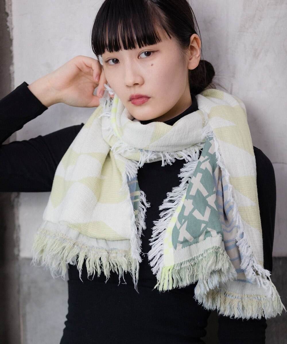 POLS コットン meadow モヒカンストール 