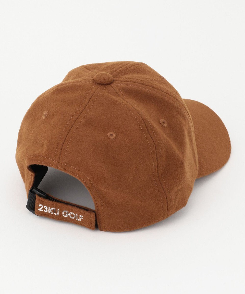 23区GOLF 【UNISEX】フランネル ナンバリング キャップ 