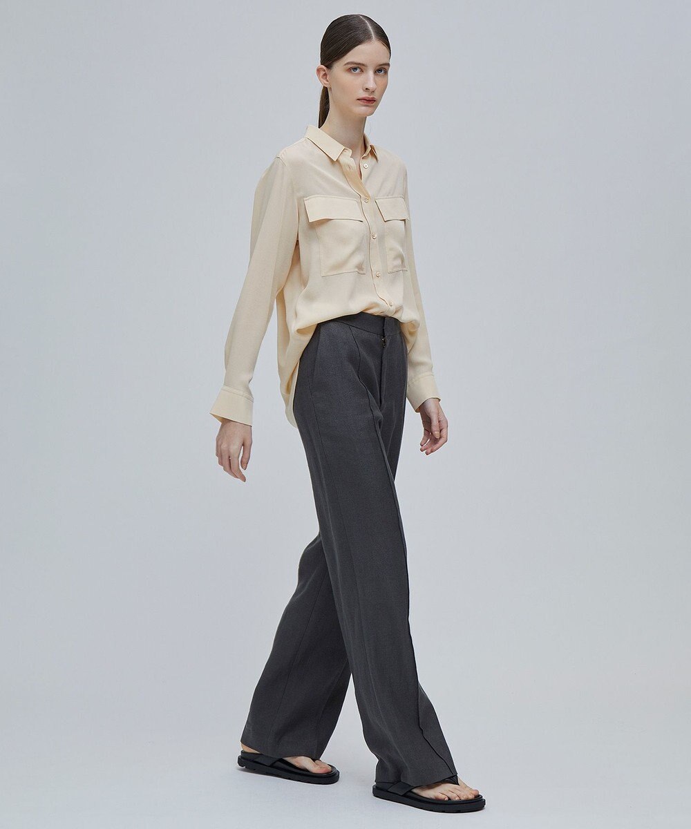 BEIGE， OLGA / シャーリングブラウス 