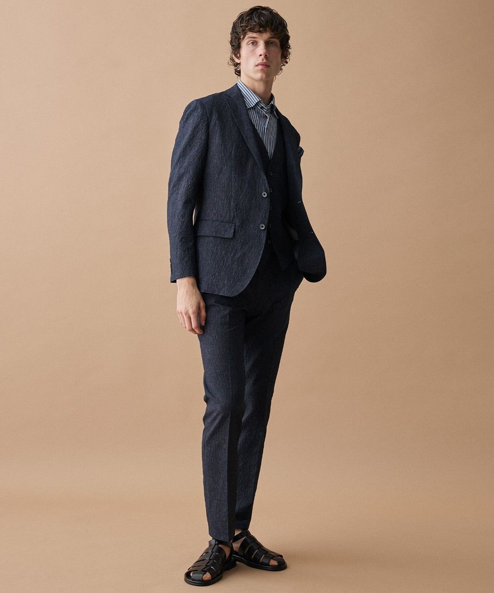 JOSEPH ABBOUD 【ウエストも伸びる！/驚きの多機能性】ライトウェーブライトパンツ 