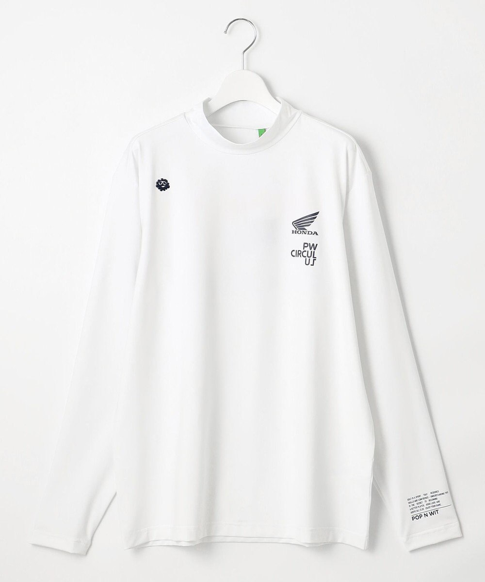 PW CIRCULUS 〈Hondaコラボ〉【UNISEX】 モックネックT ゴルフ 