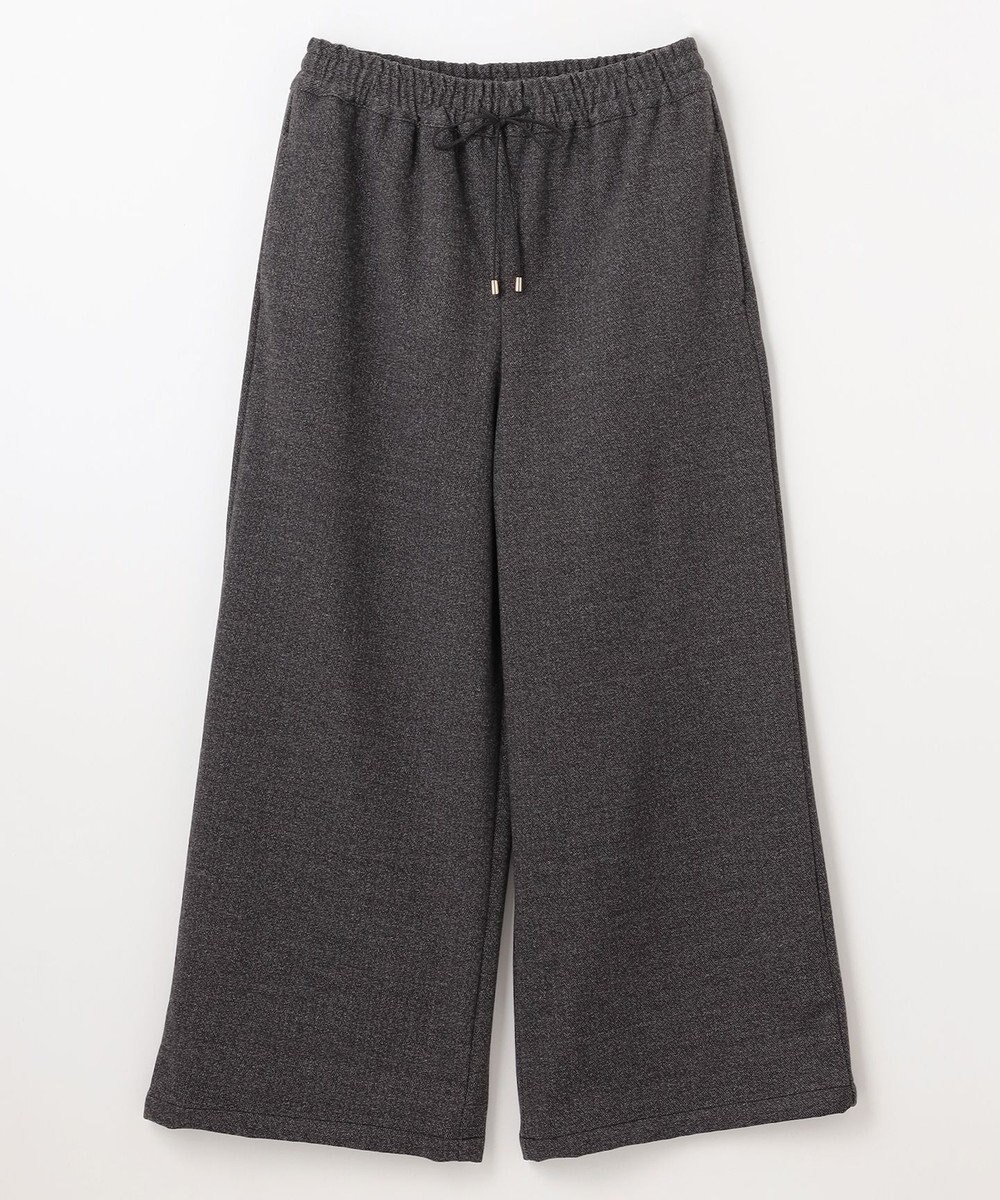 ANY 【手洗い可/ウエストゴム】ドロストワイドパンツ 