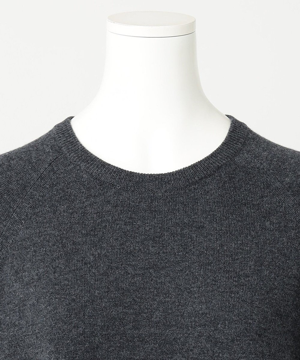 23区 【R(アール)】ウールカシミヤ クルーネックニット 