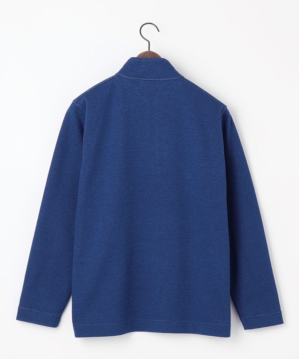 JOSEPH ABBOUD 【キングサイズ・快適な着心地・イージーケア】カノコダブルフェイス ハイネック ZIP プルオーバー 