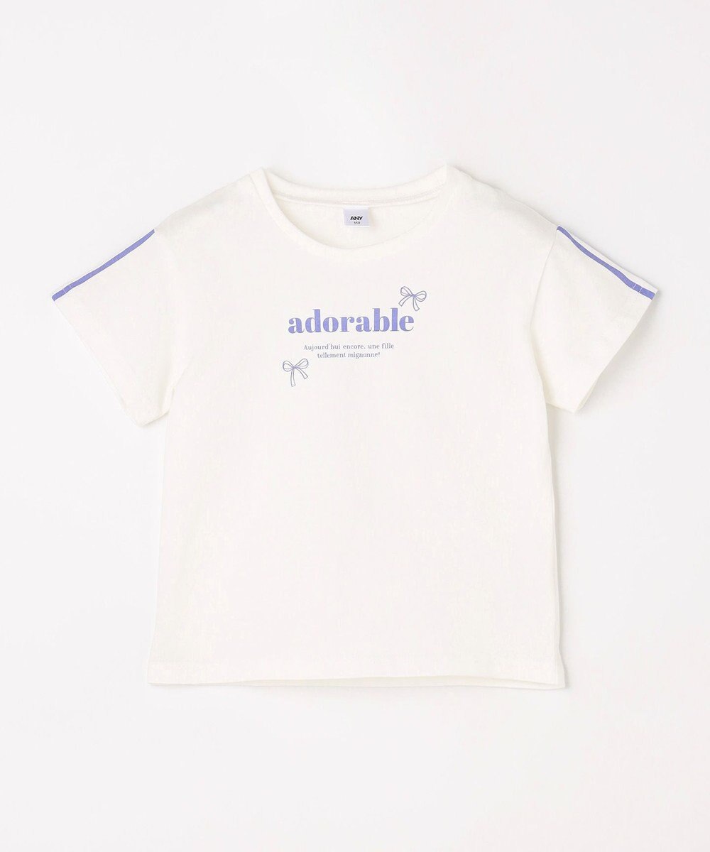 ANY KIDS 【一部店舗/WEB限定】【綿100%】プリント 半袖Tシャツ 