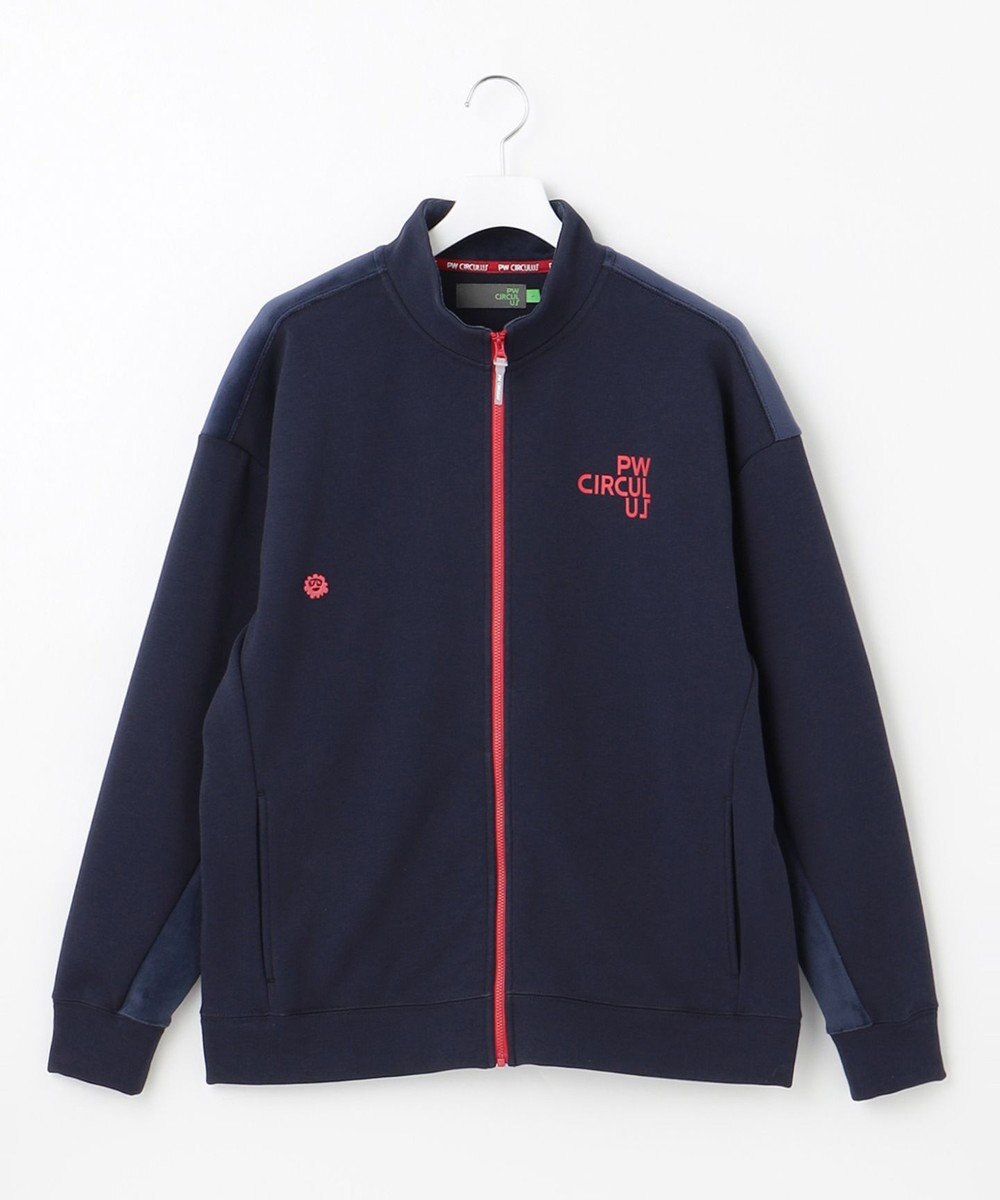 PW CIRCULUS 【MEN】ジャージー スタンド ジップアップ ブルゾン 