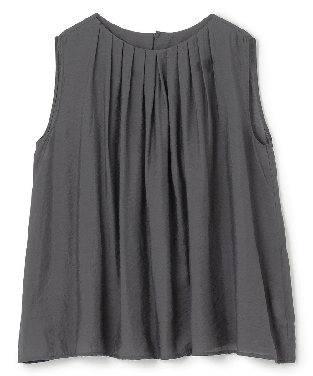 UNFILO ヴィンテージシアー プリーツブラウス 