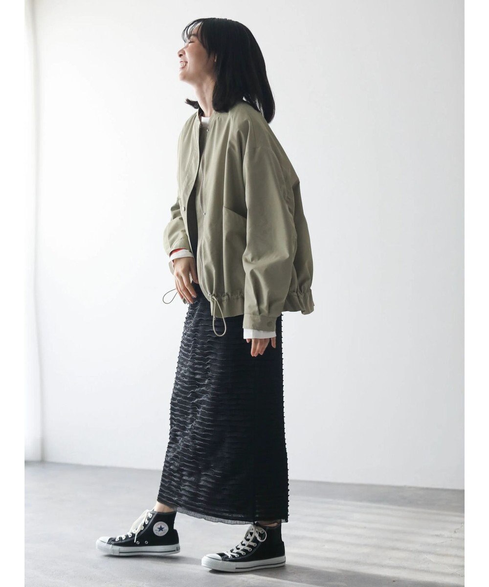 Green Parks 撥水加工　裾ドロストブルゾン 