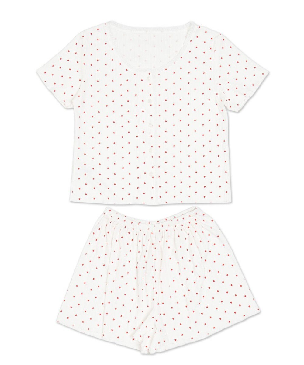 WEGO 総柄セットアップルームウェア 