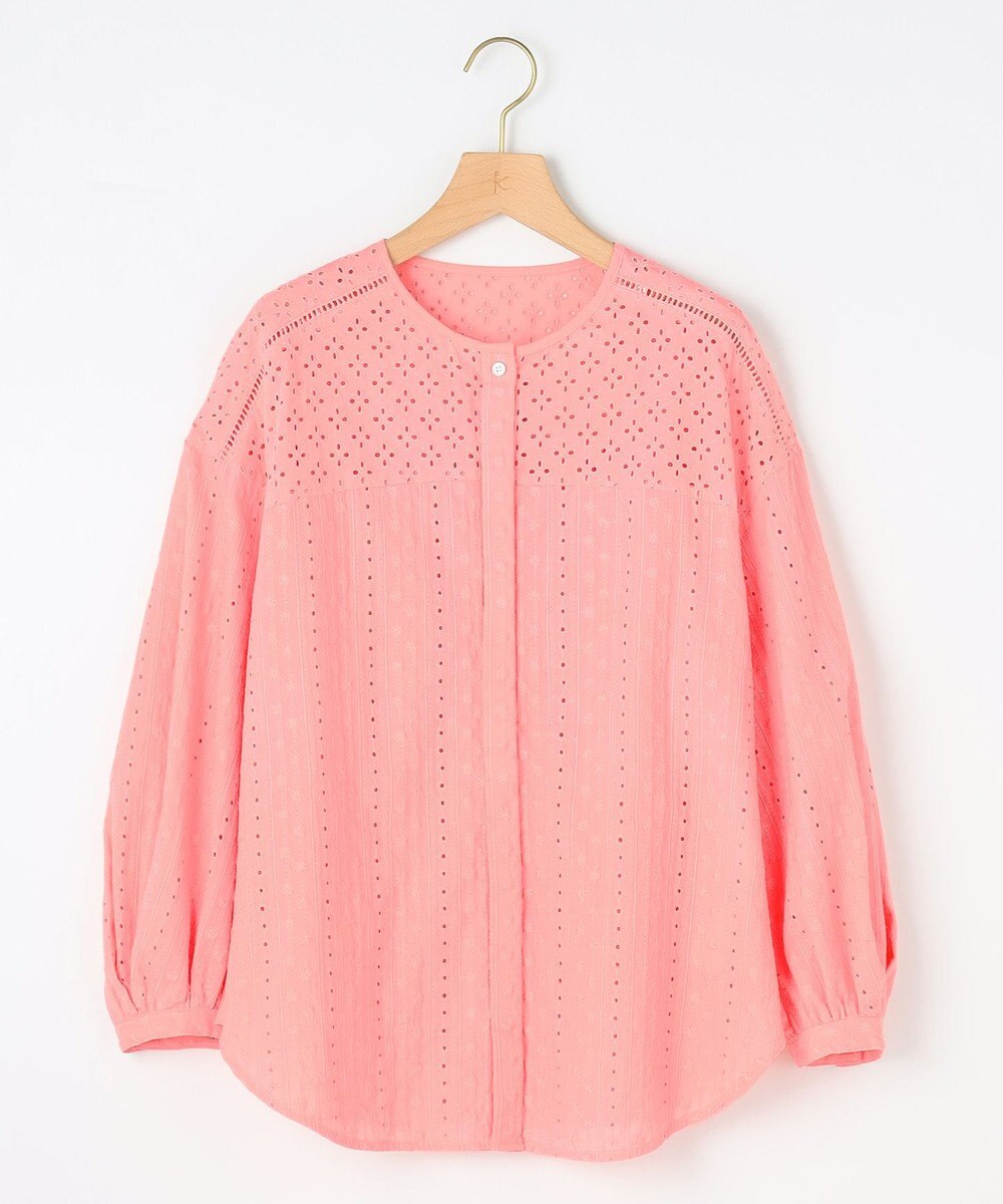 組曲 S エンブロイダリーレース ブラウス 