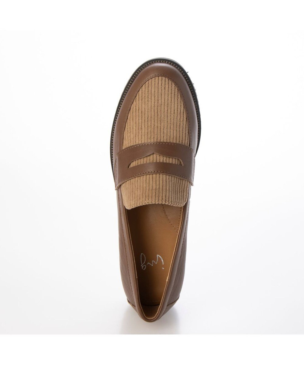 ing <ing>デザインコインローファー 