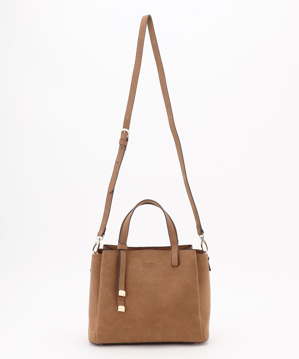 LA BAGAGERIE 【MONICA】ボウタイリボンハンドバッグ 